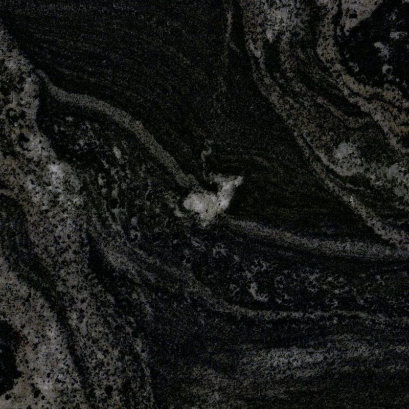 Natural Types of Kitchen Granite Price Cosmic Black Graniti with Gold Veins