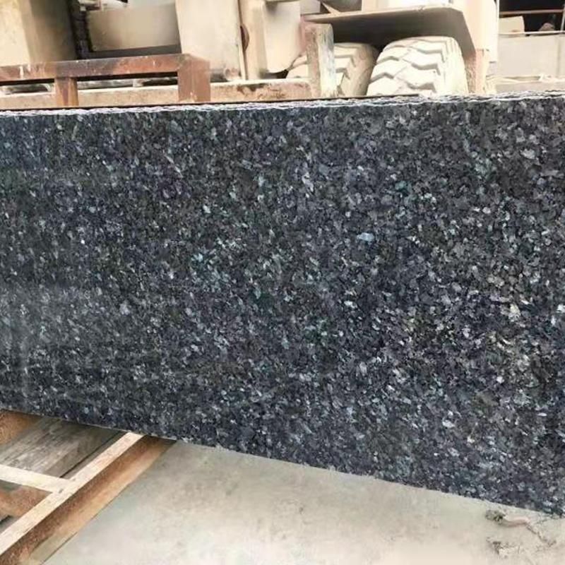 Chinese Import Export Custom Size Granite Stone Sliver Blue Pearl Kitchen Granite Countertops