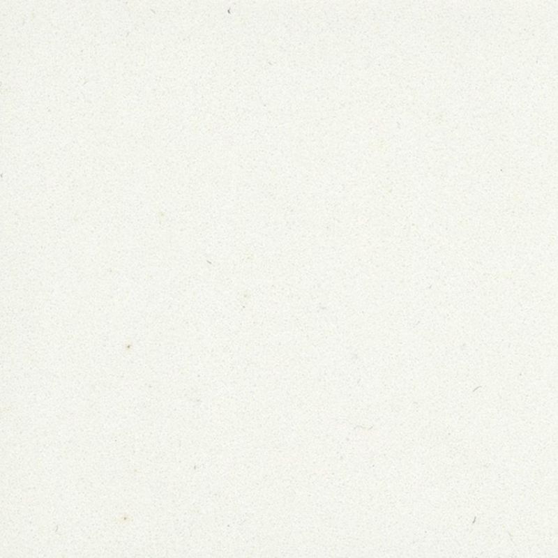Pure White Artificial Stone Kitchen Island Counter Tops Man Made Quartz