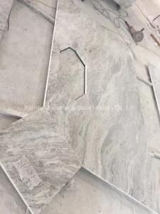 Popular Fantasy Brown Granite Bathroom Kitchen Worktops, Vanity Tops