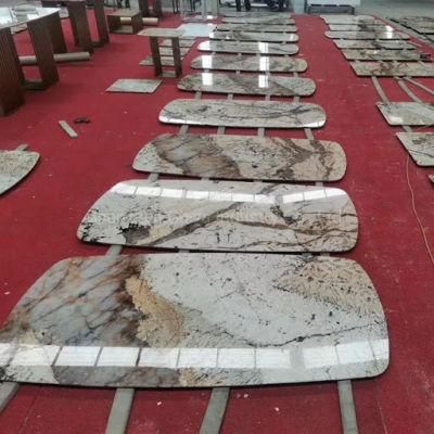 Patagonia/Pandora White Granite/Slab Luxury Villa Kitchen Prefab Countertop Island Top