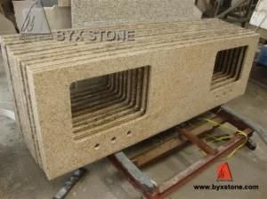 G682 Yellow Granite Vanity Top for Bathroom