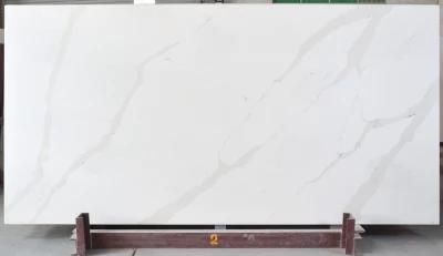 Polished Surfaces Engineered Quartz Stone Slab with NSF SGS Certification for Counter-Top/Island Open Kithchen