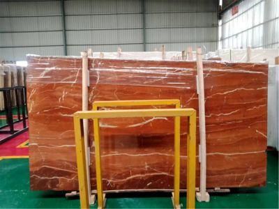 Red Stone Marble for Flooring Tiles Slabs Countertops/Worktops/Vanitytops