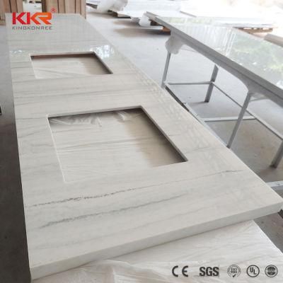 Artificial Stone Counter Tops Cutting Solid Surface Countertops