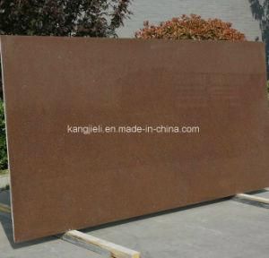 Sparkling Brown Color Artificial Marble Countertop/Bench Top