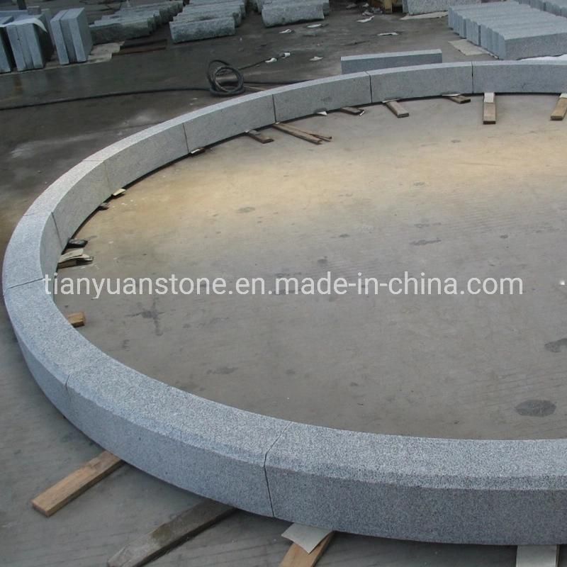 Chinese Split Edge G603 Grey Granite Kerbstone for Driveway Border