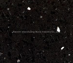 Artificial Stone Polished/Honed White/Beige Black Quartz Slabs for Interiors/Indoor Kitchen/Bathroom Countertops/Vanity