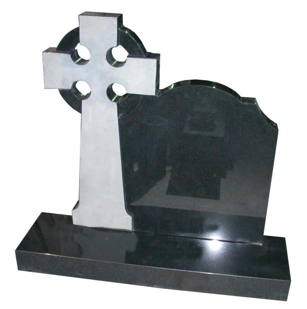 Modern Simple Granite Grave Stones Cross Monuments