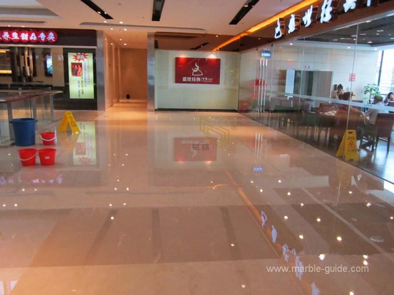China Shayan Beige Marble Tiles for Flooring/Wall/Staircase/Interior/Hotel Projects