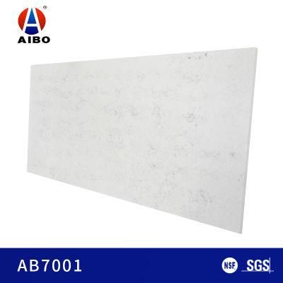 Flooring Artificial Quartz Slabs Stain Resistant Polished Surfaces Finished