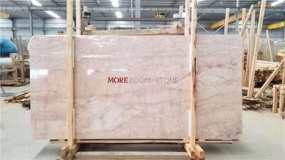 Cheap Price Pink Color Rosa Wood Marble Slab for Sale