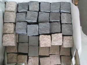 Natural Split Landscaping Granite Cube Stone