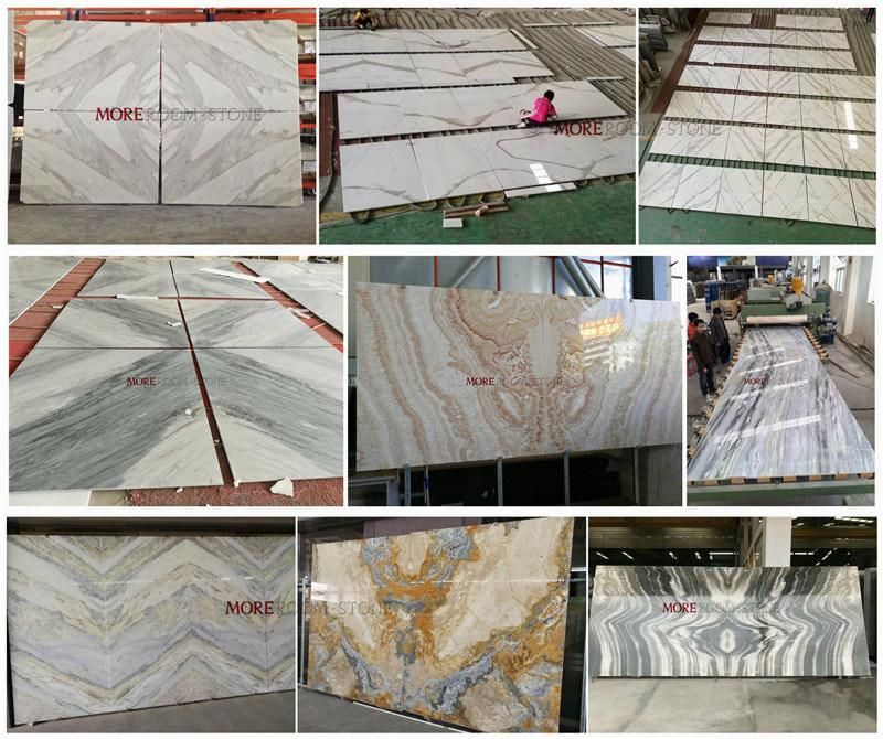 Designers Choices Interior Design Grey Natural Stone Marble for Kitchen Countertops
