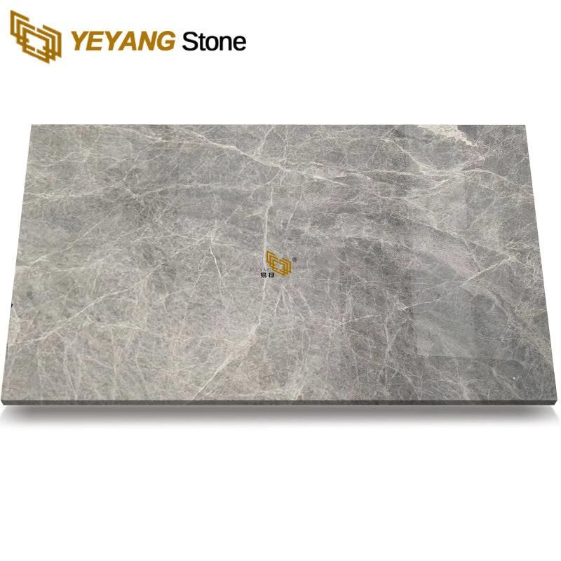 China Natural Stone Grey Marble for Interiors Floor/Wall Slabs/Tiles/Stairs/Mosaic/Vanity/Bathroom/Top Decoration/Background