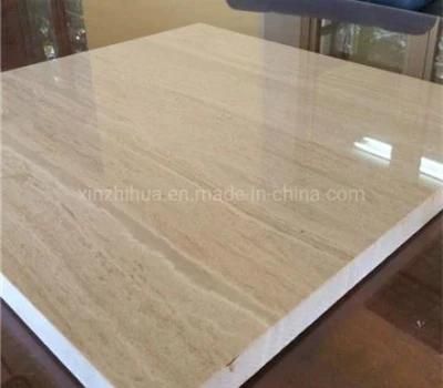 Building Material Serpeggiante Beige Stone Slabs Interior Flooring/Wall/Stairs/Skirting/Mosaic Marble Tile