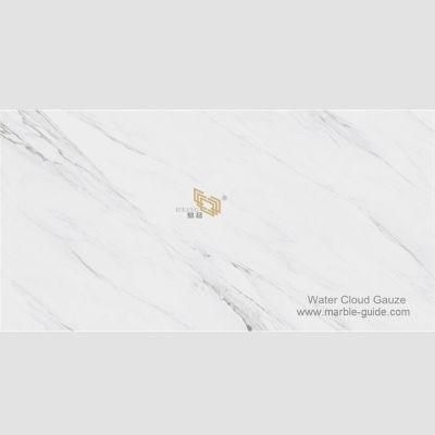 12mm White Artificial Stone Sintered Stone for Kitchen Island/Backsplash/Wall/Countertop