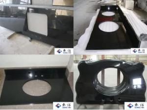 Chinese Cheap Absolute Black Granite Countertops