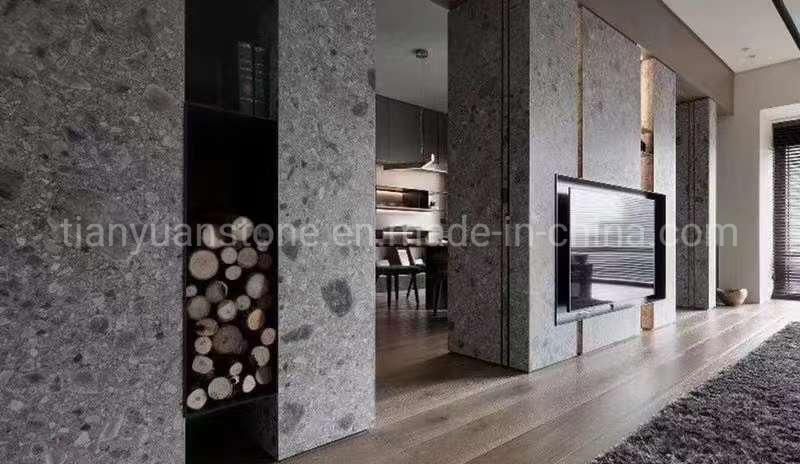 Natural Macchiato Grey Marble for Bathroom Floor and Wall Decoration