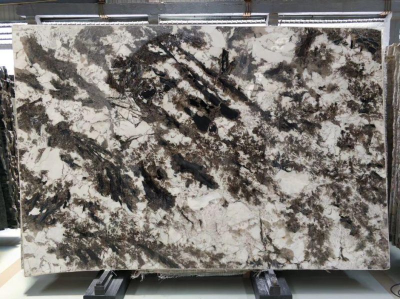 Polished Natural Stone Caesar Brown Marble for Wall and Floor Tiles