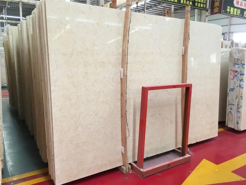 Popular Natural Sunny Beige/Beige Marble Slab and Tile for Hotel Wall Floor Decorate