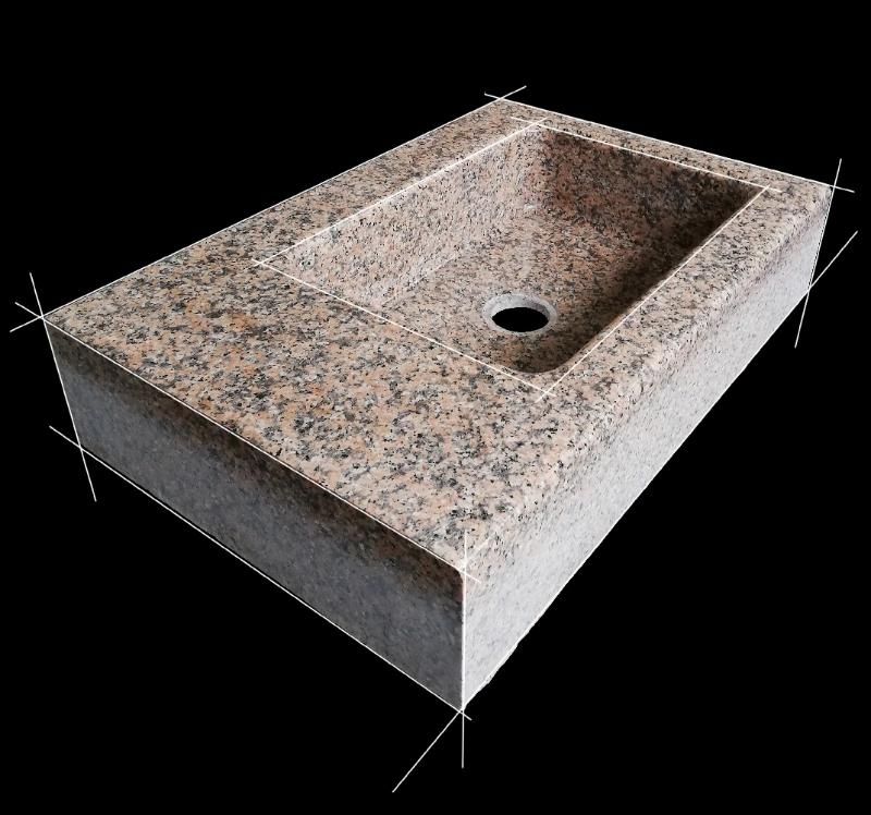 Rosa Porrino Granite for Paving Stone/Tiles/Slabs/Flooring/Countertops/Kitchentops