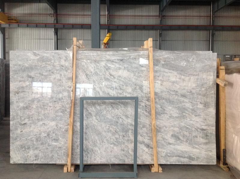 Own Quarry New Vermont Grey Marble Slabs for Flooring/Wall/Background