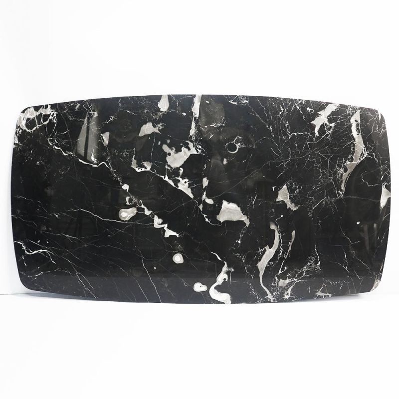 High Quality Luxury Modern Stainless Steel Living Room Furniture Marble Stone Countertop Marble Table Coffee Table Dining Table