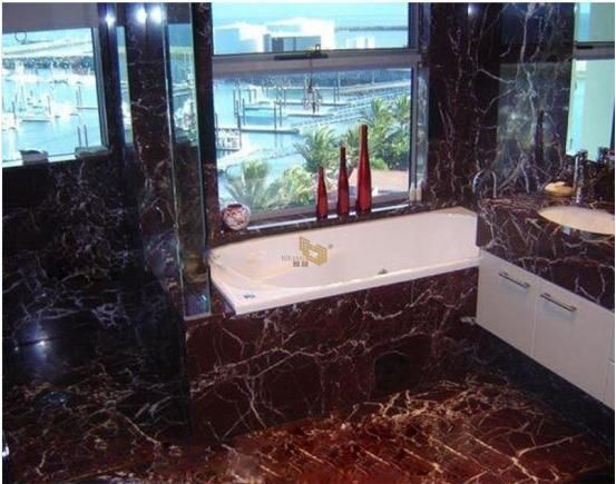 China Natural Customizable Marble for Kitchen and Bar Countertops