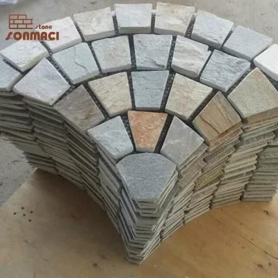 Outdoor Beige Slate Irregular Flagstone Paver