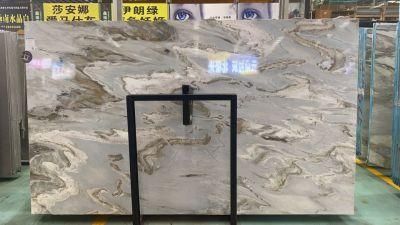 Fine Workmanship Wholesale Snow Marble Slab for Wall and Floor Tiles