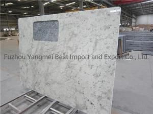 Natural Popular Polished Andromeda White Granite for Slabs, Tiles, Countertops