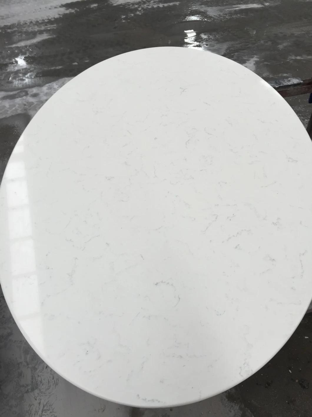 Natural Stone White Marble for Countertops and Vanity Tops Decoration