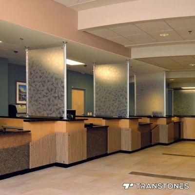 Interior Wall Decoration Material Translucent Acrylic Divider