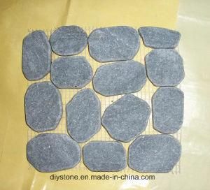 Black Tile Garden Stone Landscaping