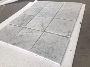 Polished White Carrara Marble of Slabs and Tiles for Countertop/Wall/ Kitchen/ Flooring Tiles/ Interior Decoration/ Building Material