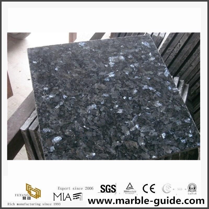 Natural Blue Pearl Granite for Flooring Tiles/Steps/Kitchen Countertops