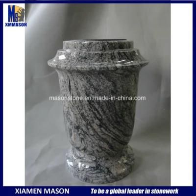 China Juparana Granite Vases for Wholesale
