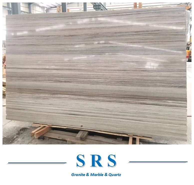 Crystal Wooden Vein Marble Slab for Wall/Floor/Background/Tile