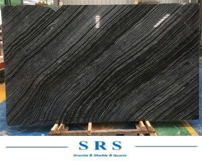 Black Wooden Marble for Wall/Floor/Countertops