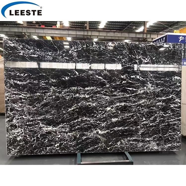 Whole Sale Nero Italian Black Marble Designs with White Veins
