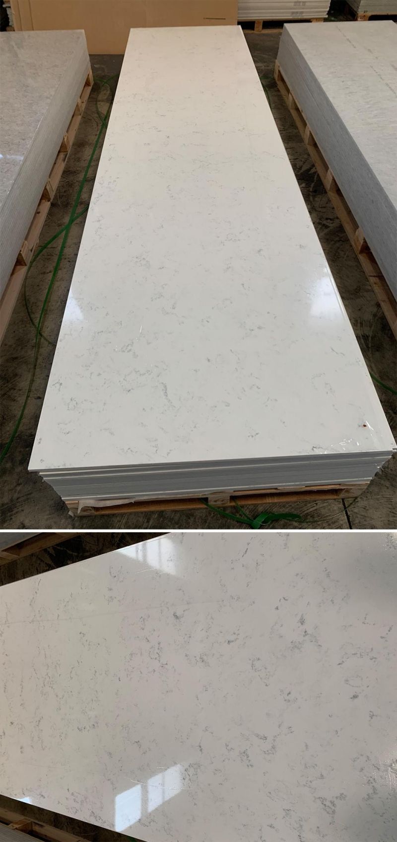 2022 Solid Surface Carrara Color Pure Acrylic / Modified Acrylic Good Price