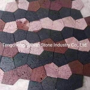 Grey Big Hole Basalt Paving Stone Garden Landscaping Pavers