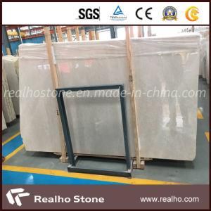 Large Slab Turkey Baiyu Aran White Cream and Corinthian Beige Marble for Project Floor and Wall Tiles