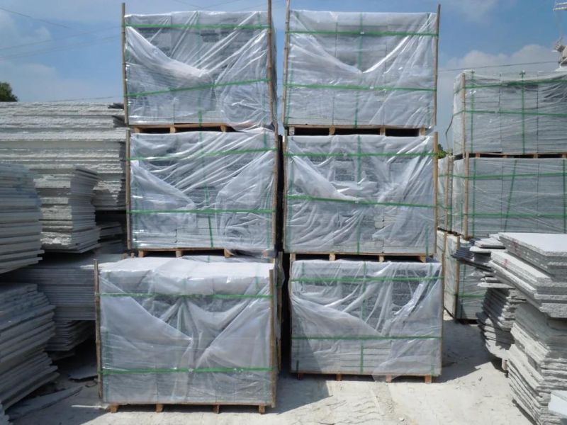 Chinese Grey Granite G602 Rosa Grey Polished Granite Flooring Tile Flamed Granite Pavers for Landscaping