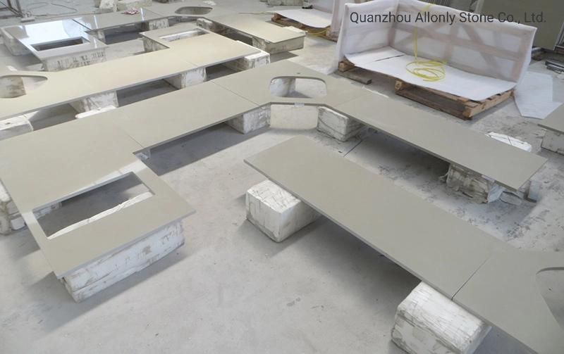 Artificial Solid Surface Stone Kitchen Countertop Quartz Counter Top