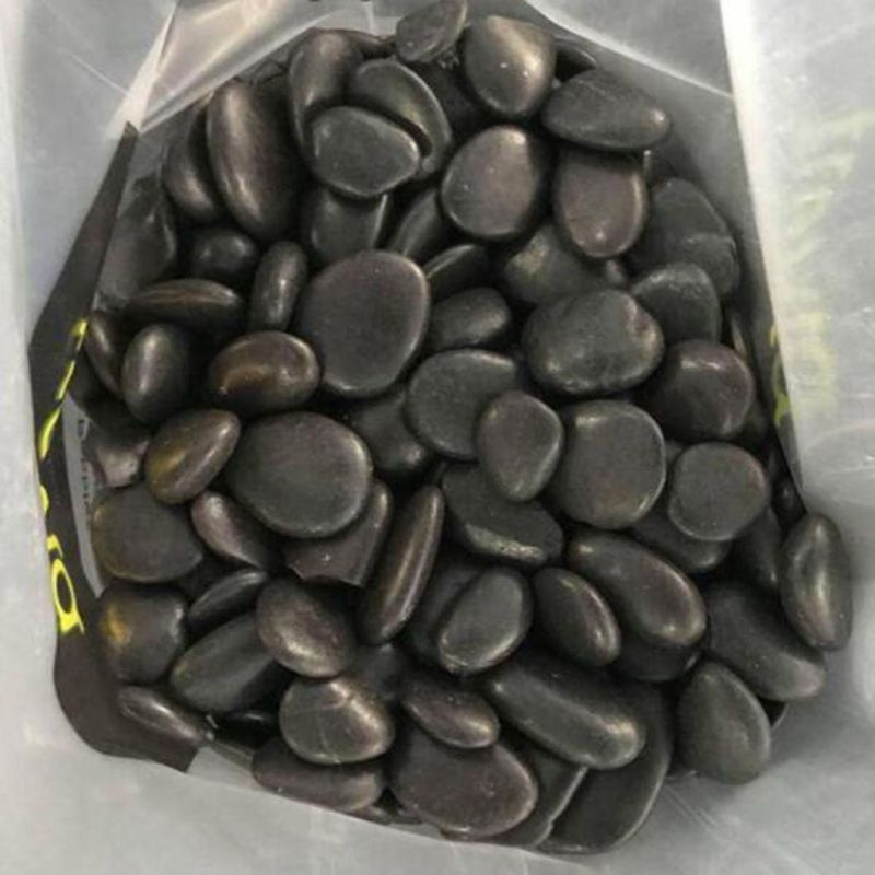 Wholesale Garden Stone Natural Garden Decoration Black Pebble River Stone for Sale Prices