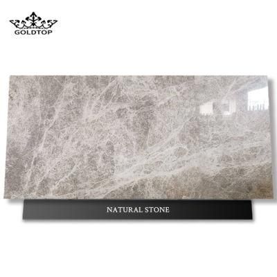 Strong Practicality Natural Stone Polished/Honed Surface Floor/Wall Tile Aurora Borealis Grey Marble for Home