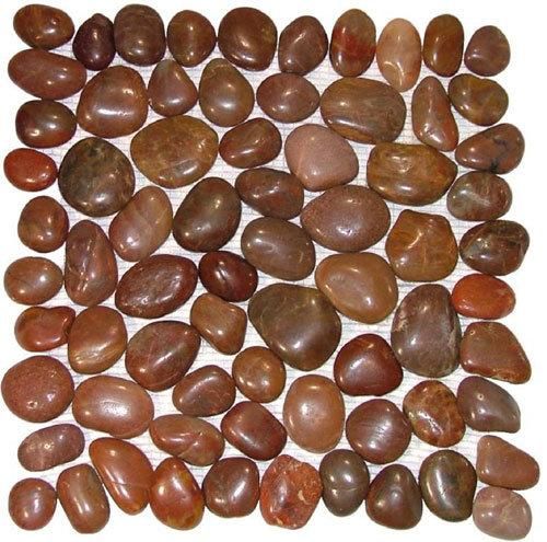 High Polished Red Pebble Stone for Gardening and Landscaping