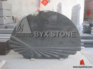Ireland Style Black Granite Monument with Shell Shape (BYX-MI-OO5)